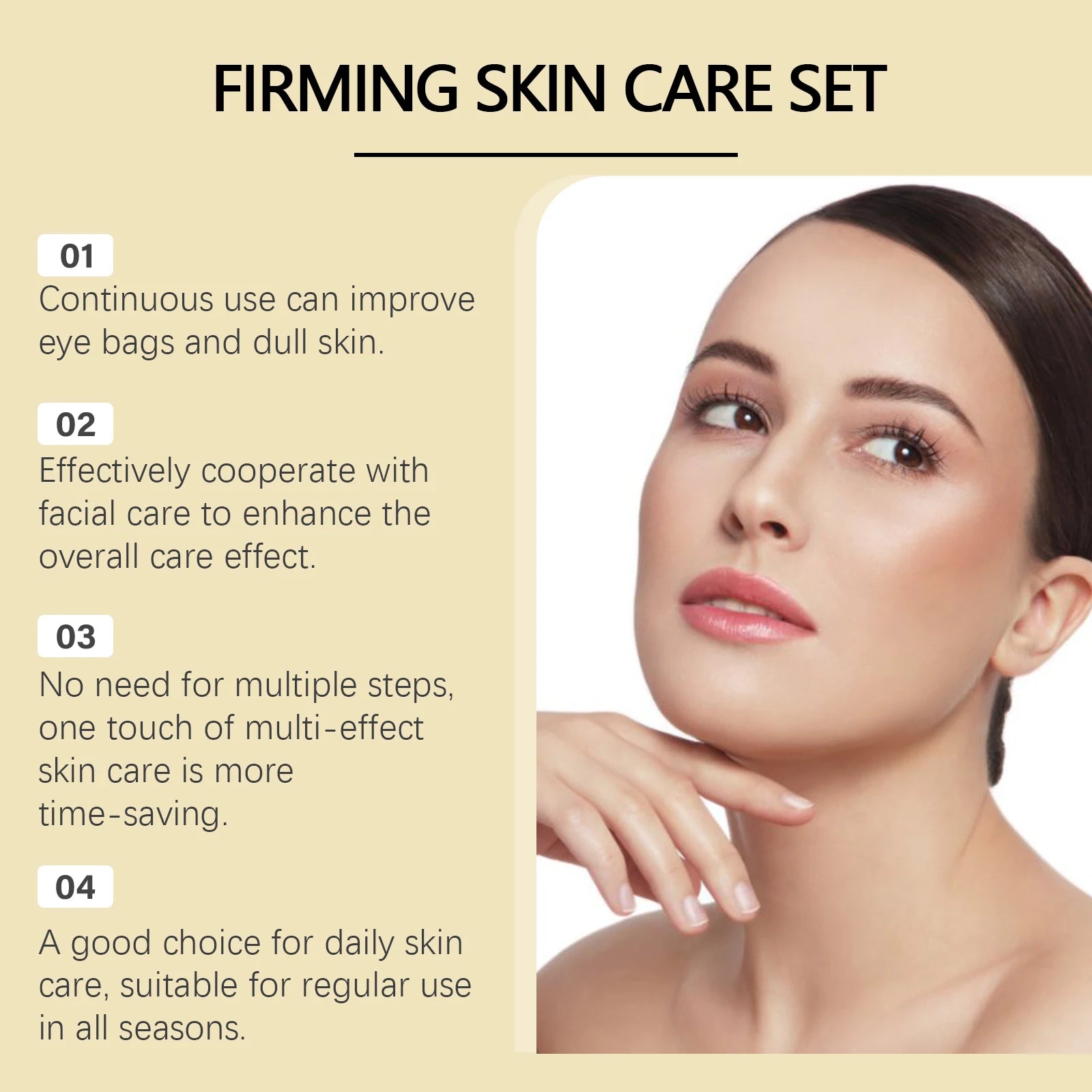 Anti Aging Skin Care Collagen Electric Massage Eye Cream for Dark Circle Ah-8 Firming Neck Cream Moisturizing Tightening Lotion